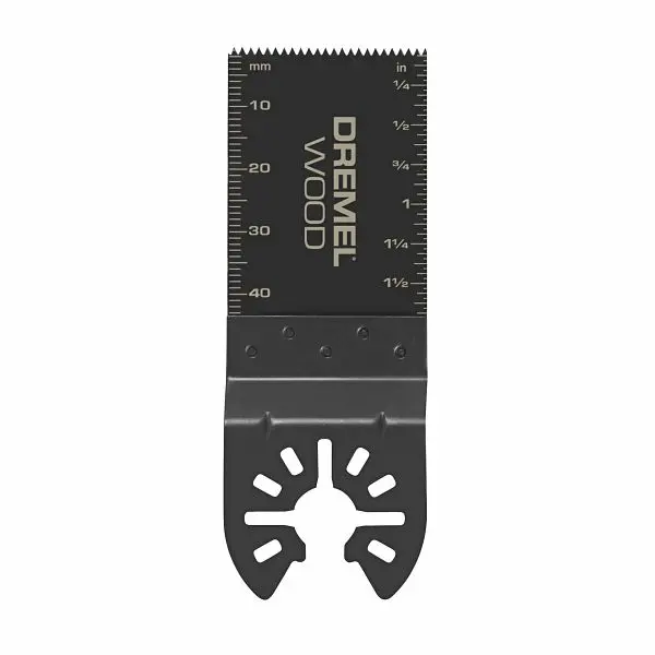 Dremel 1-1/4 Inches Wood Flush Cutting Oscillating Blade, 2615M480AC
