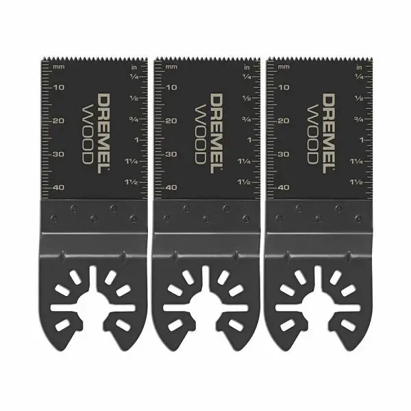 Dremel 1-1/4 Inches Wood Flush Cutting Oscillating Blade, 2615M480AD