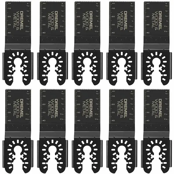 Dremel Extra-Large 10 Universal Oscillating BiM Blades, 2615M482XA