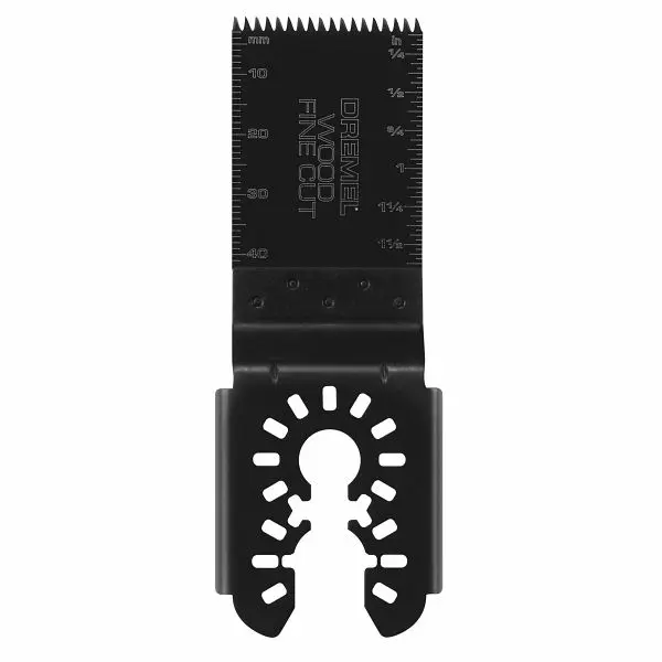 Dremel Green 1-1/4 Inches Wood Fine Cut Oscillating Blade, 2615M473AA