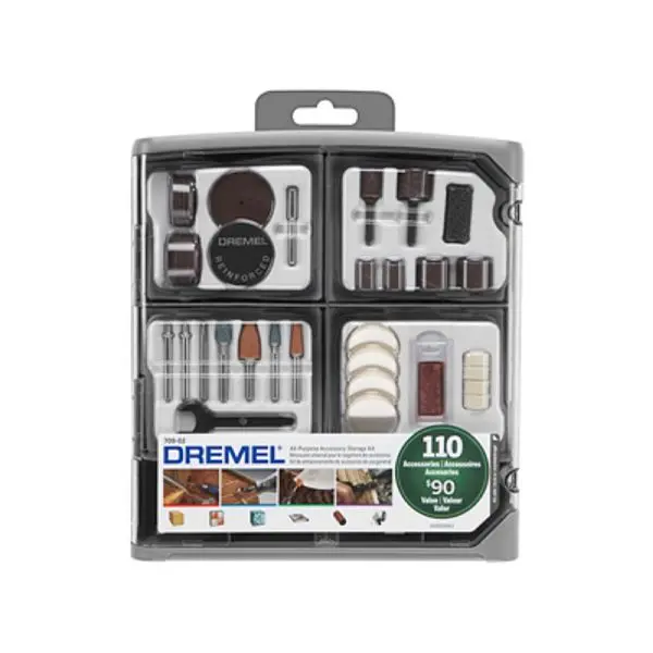 Dremel Luminous 110-Piece All-Purpose Accessory Kit, 26150709AC
