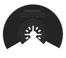 Dremel Mini 3.5 Inches Bi-Metal Half-Moon Cutting Oscillating Blade, 2615M452AC