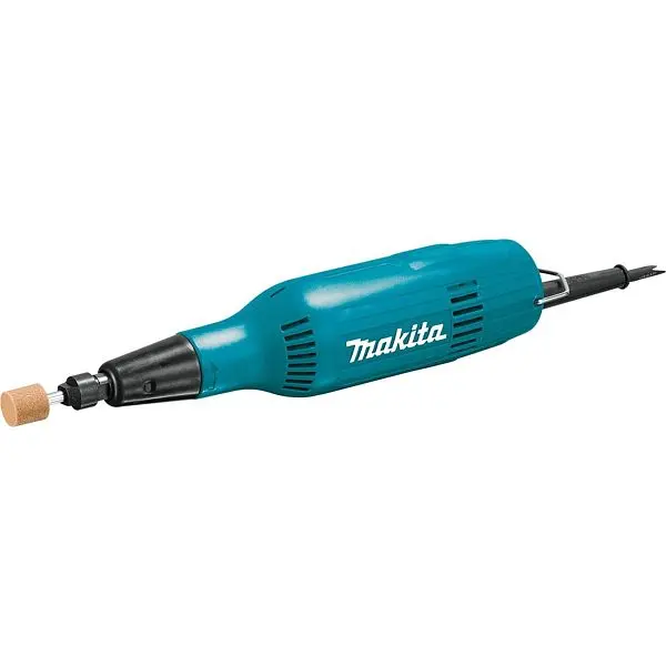 Makita OSHA-Compliant 1/4" Space-saving Solid Die Grinder, Rocker Switch, 2.2-Amp, GD0603