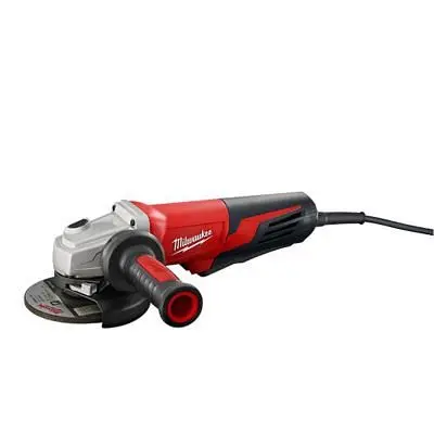 Milwaukee 13-Amp 5" Small Angle Grinder Paddle, Lock-On, 6117-30