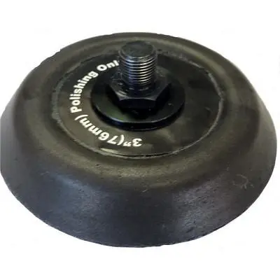 Milwaukee M12 Spot Polisher, 3" Replacement Backing Pad, 49-36-0805