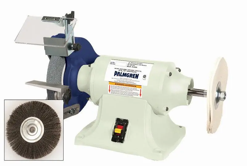 Palmgren 6" 1/3HP 115/230V Buffer, 9682063