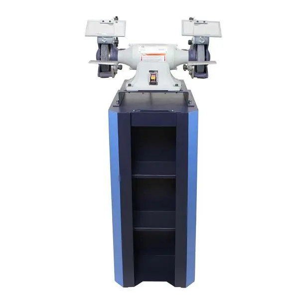 Palmgren 8" VS Bench Grinder/Pedestal Dust Gatheror Combo, 9682113