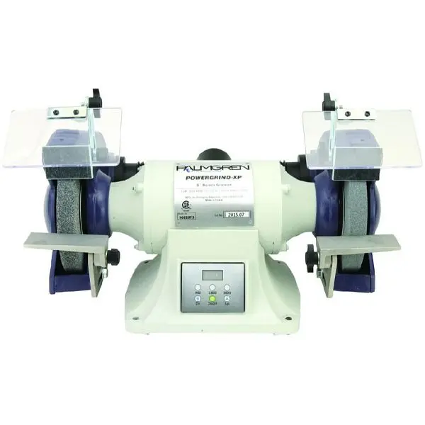 Palmgren 8" Powergrind VS 1HP 115/240V Variable Speed Bench Grinder, 9682097