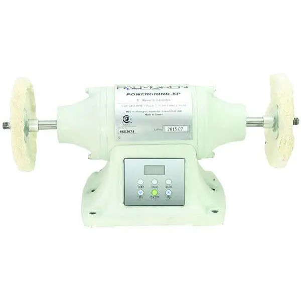 Palmgren Fade-Resistant 6" 3/4HP 115/240V Variable Speed Bench Buffer, 9682106