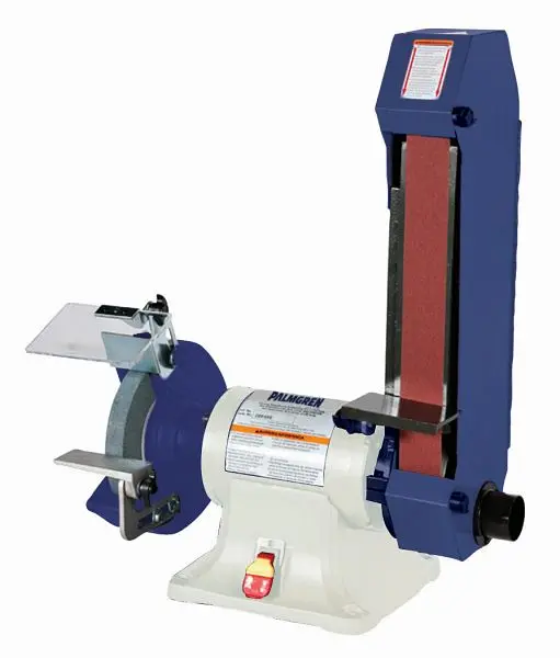 Palmgren Scratch-Resistant Belt & Bench Grinder Combo, 9682088