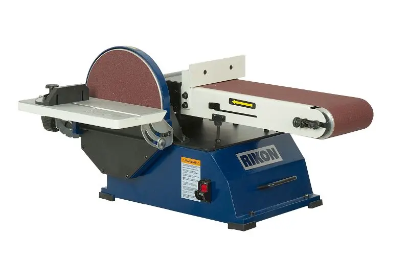 RIKON 6" x 48" Belt /10" Disc Sander Stand, 50-122