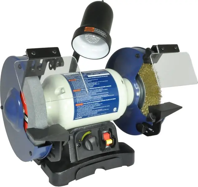RIKON 8" Variable Speed Bench Grinder, 80-800VS