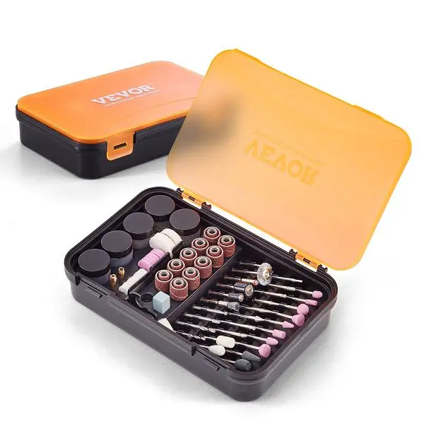 VEVOR 357 Each Rotary Tool Accessories Kit, 1/8" Diameter Shank Power Rotary Tool Accessories Set, XZGJFJT361PCS9FE3V0