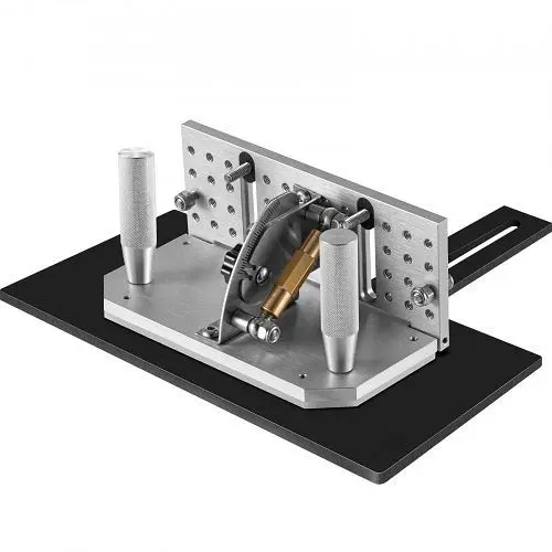 VEVOR Belt Grinder Knife Jig, 7-3/4" Long Sharpening Locator, 85°- 115°Adjustable Angle, Belt Knife Sharpener Jig, ...