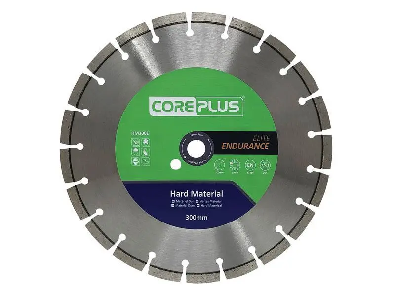 HM300E Privileged Hard Material Turbo Diamond Blade 300mm