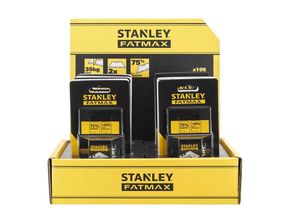 Stanley Hand Tools Fatmax Rugged Blades (Dispenser 100)
