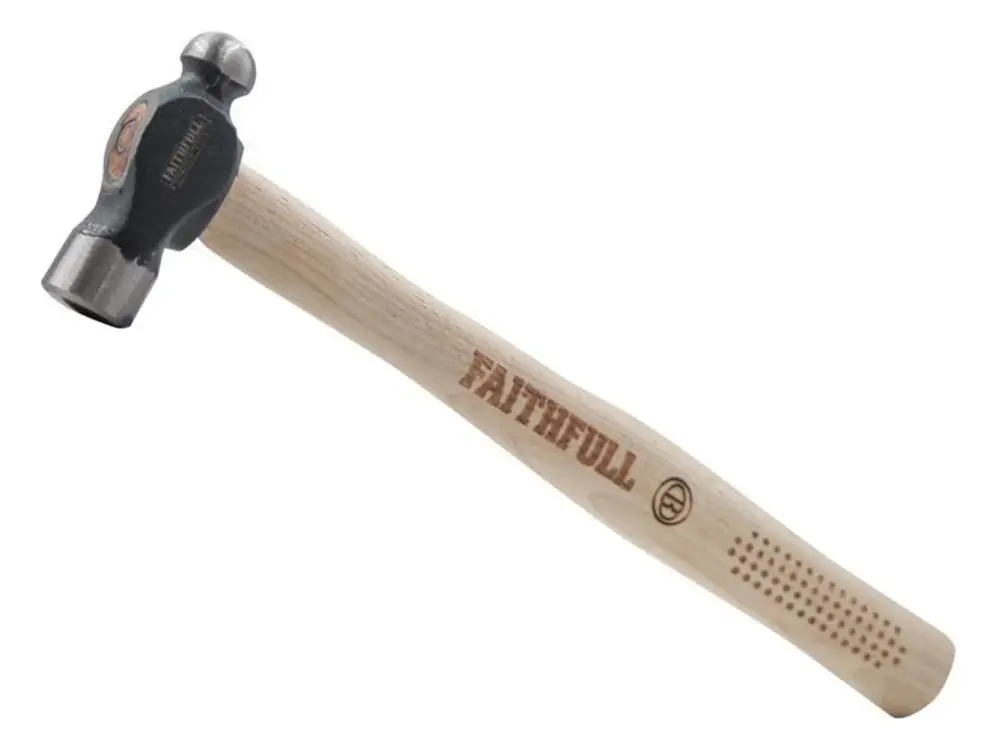 Faithfull Fsc Hickory Ball Pein Hammer 113G (4Oz)