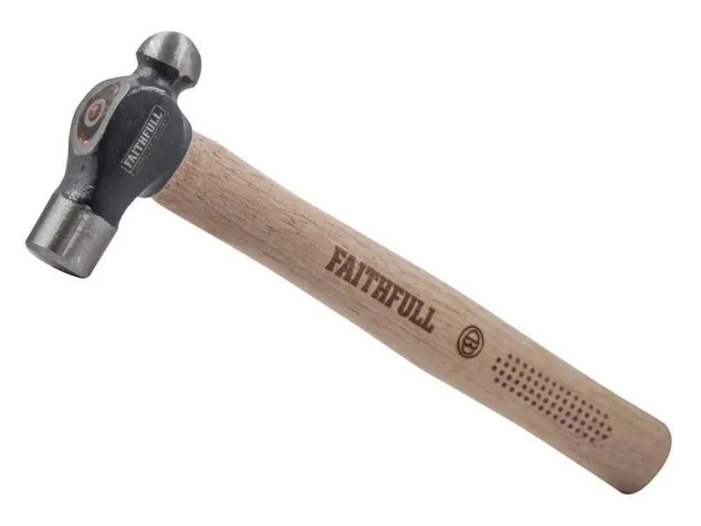 Faithfull Fsc Hickory Ball Pein Hammer 340G (3/4 Lb)