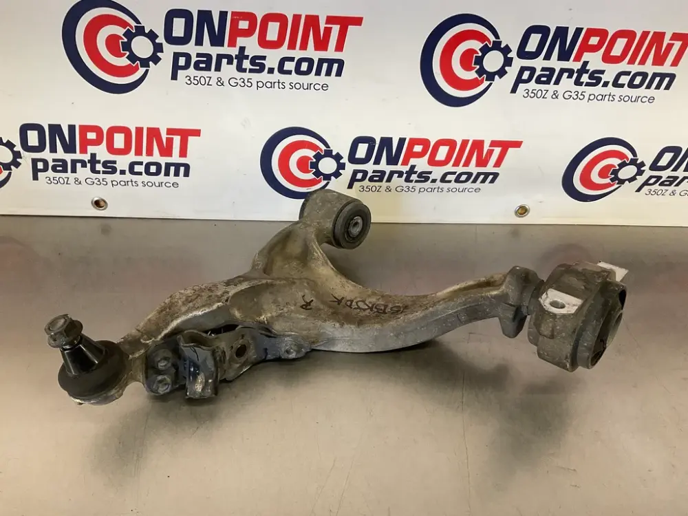 09-20 Nissan 370Z OEM Passenger Right Front Lower Control Arm Base 54500JL03B