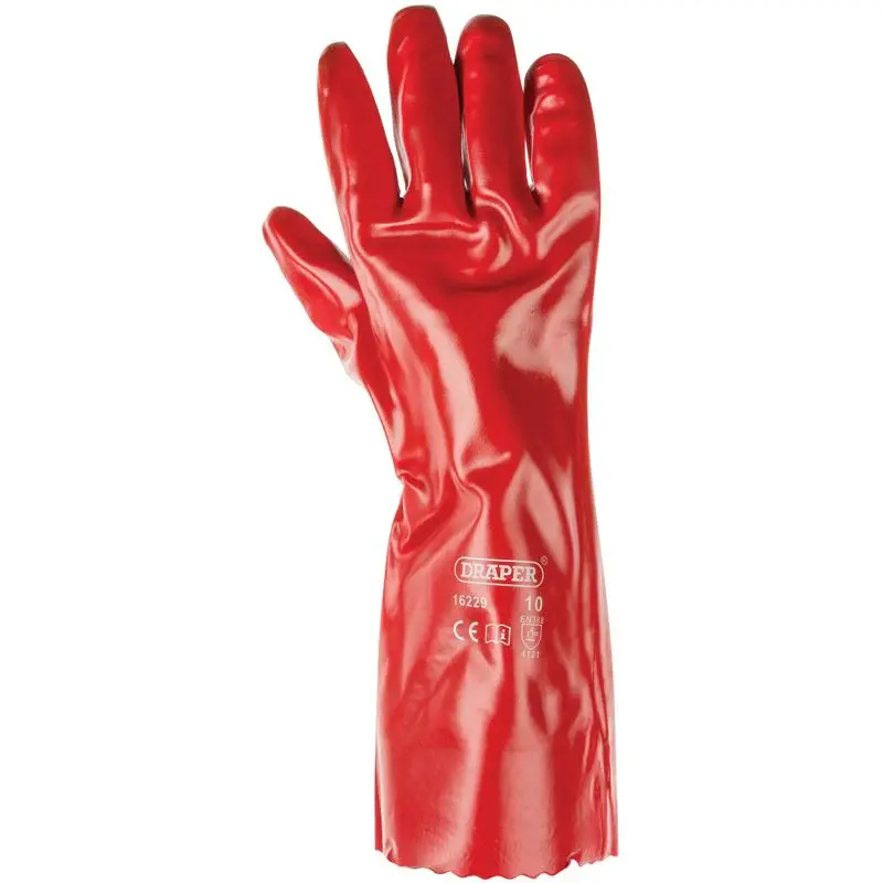 Draper PVCG40CM PVC Gauntlets, 400mm - (16229)