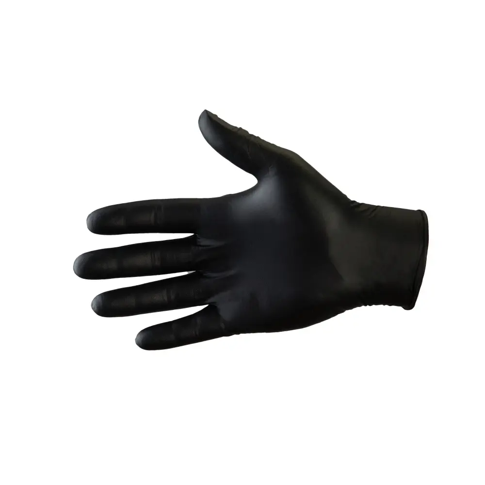 McAlpine Biodegrades naturally Nitrile Powder Free Gloves Large Box 100