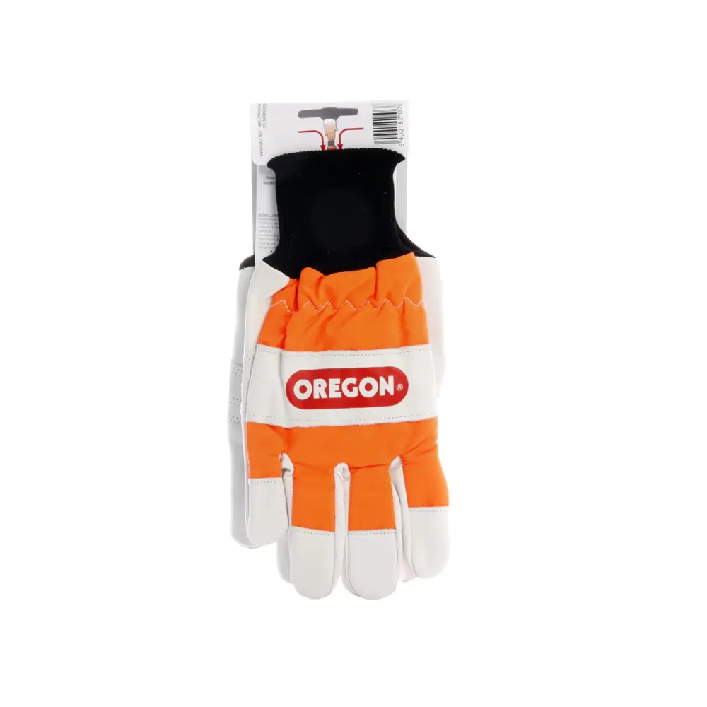 Oregon 91305XL Chainsaw Left-Hand Protection Leather Gloves Further Large (Size 11)