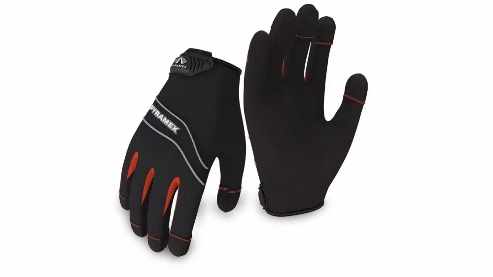 Pyramex Light Duty Touchscreen-Compatible Work Gloves