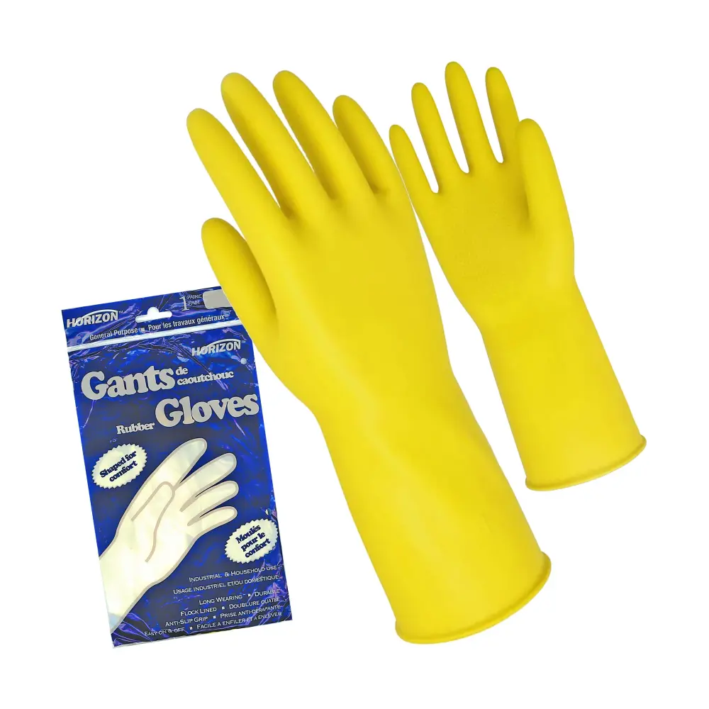 Rubber Gloves Light Work, Large