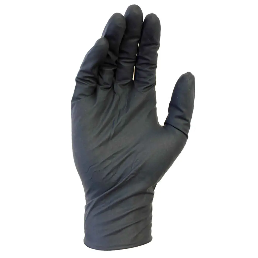 Suretouch Disposable Powder Free Onyx Nitrile Glove 8 Mil, Large (50 Units)