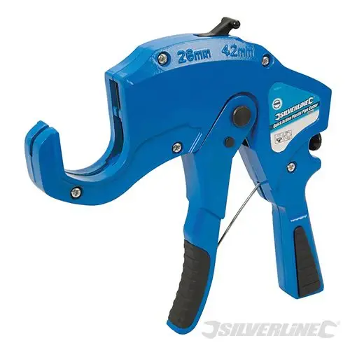 Silverline Quick-Action Acrylic Pipe Cutter 42mm - 633617