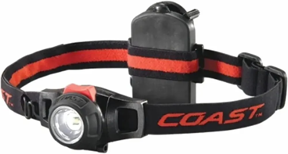 COAST HL7 330 Lumen Focusing LED Headlamp TWIST FOCUS™, Onyx