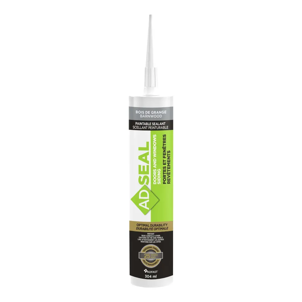 Industrial Grade Weatherseal Hybrid Adhesive Sealant Paintable, Barnwood