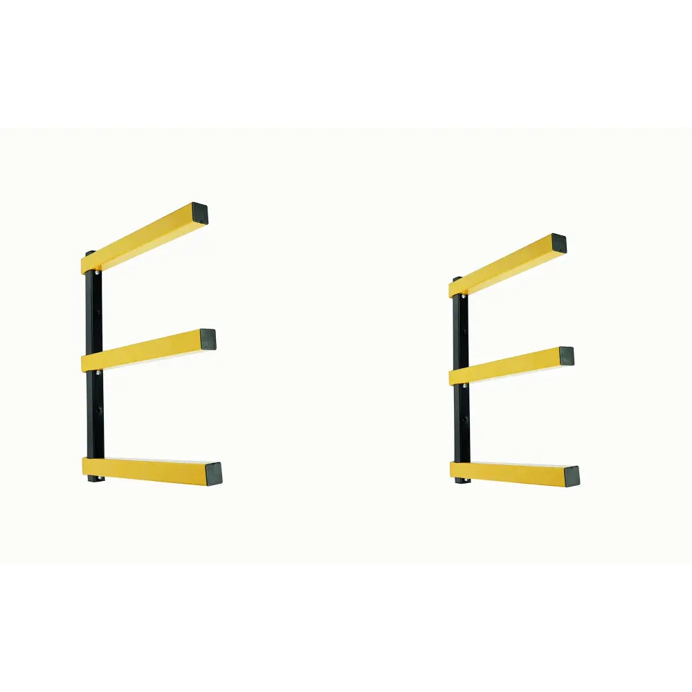 Workshop Wall Rack, 3-Tiers Quick Mount
