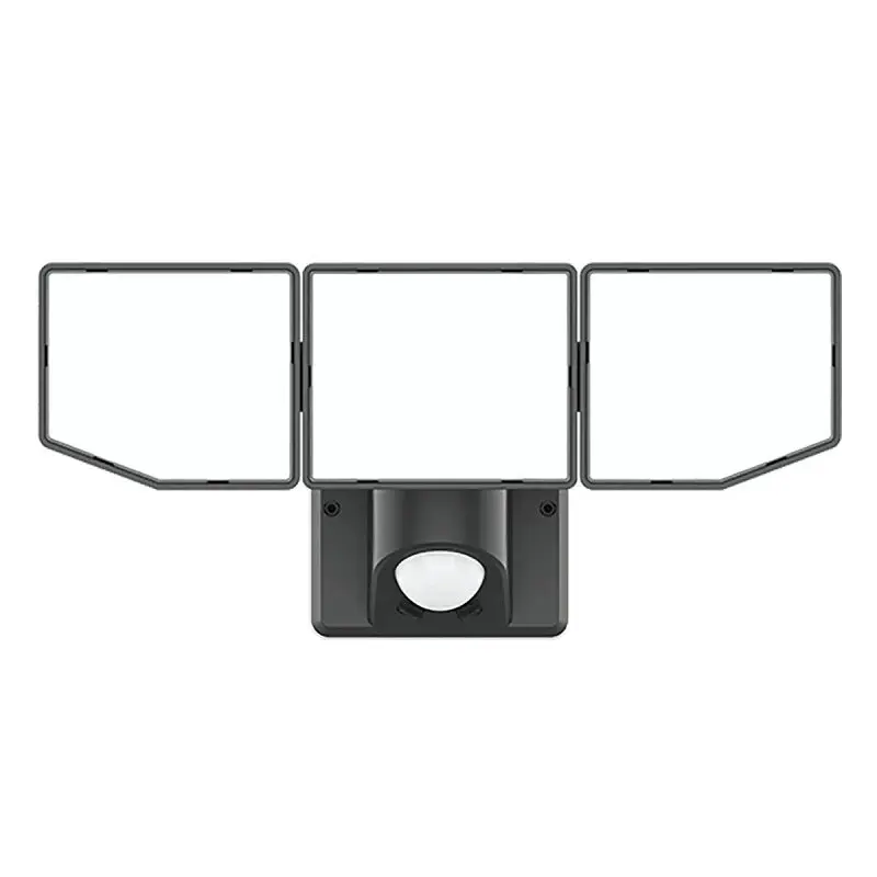 BELL LINK CL-SLM4KACBZ-3H 3-Head Security Light, 120 V, 35 W, LED Lamp, Daylight/Warm Alabaster, 4000 Lumens, Bronze Fixture