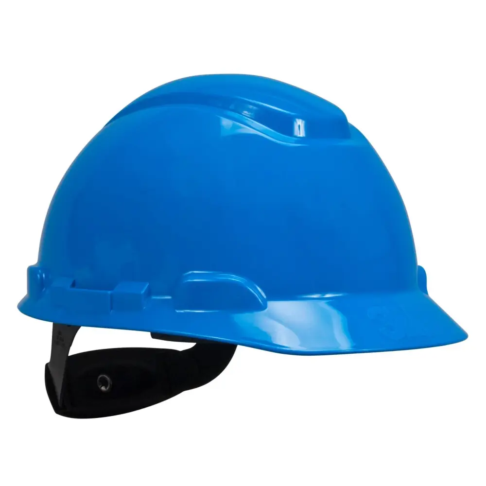 3M™ Hard Hat H-703R, Cobalt 4-Point Ratchet Suspension