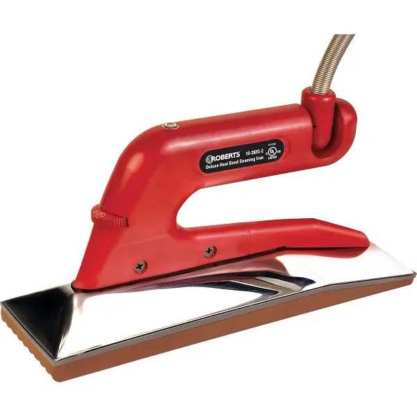 Roberts Shielded Deluxe Heat Bond Iron, Grooved Base, 110 volts, 2 Pieces, 10-282G-2
