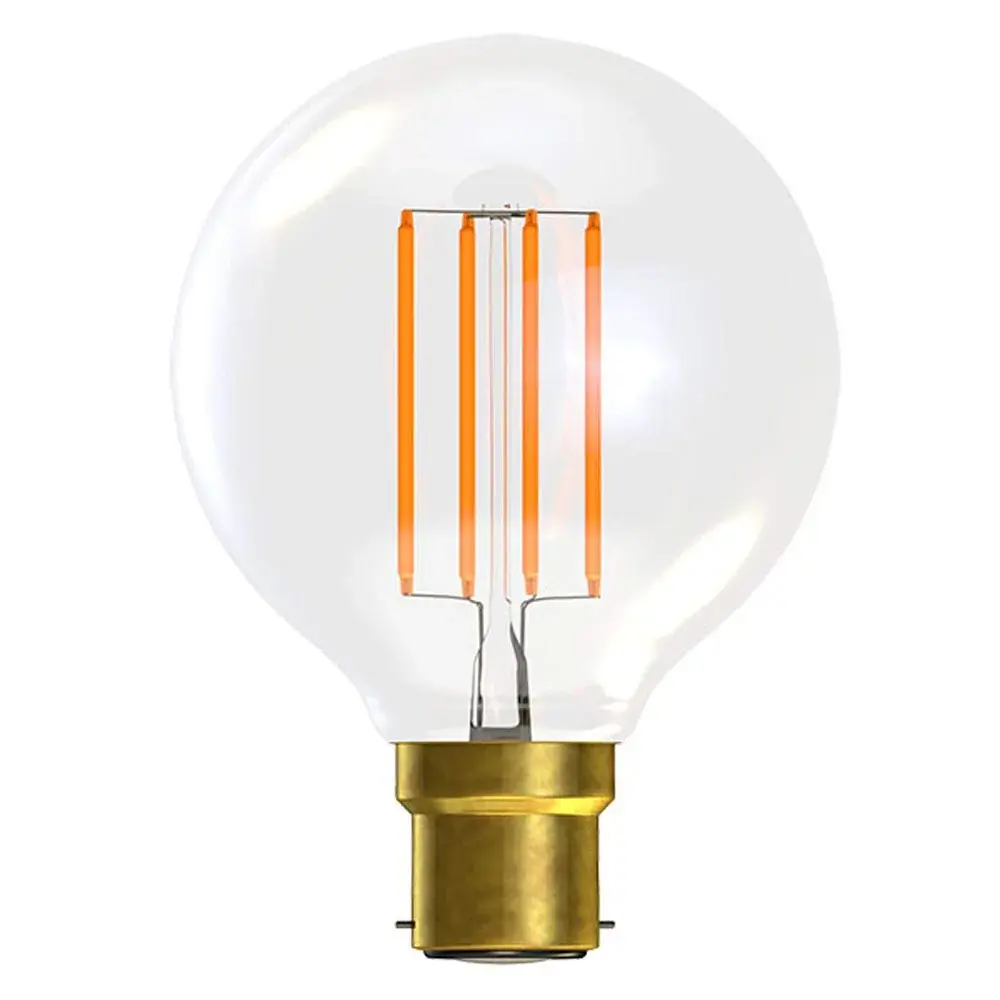 British Electric Lamps BEL 80mm LED Globe 240V 4W (40W) B22d Lucid Dimmable