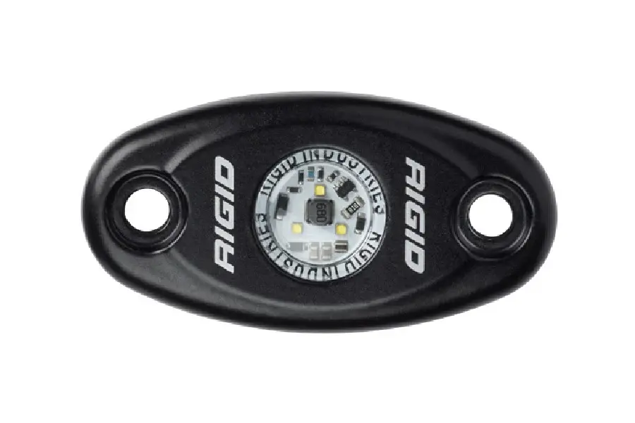 Rigid Industries -Series High Power Lights w/ Black Housing - Red