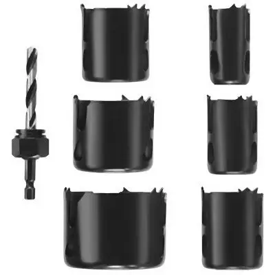 Bosch 7 pieces Daredevil® Wood Hole Jigsaw Set, 2610039715