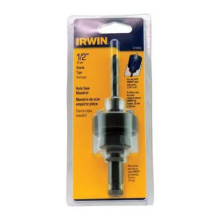 Irwin Fast 1/2 Hex Arbor Fit Hole Cutting Tools 1-1/4-6", 373004 Irwin Tools
