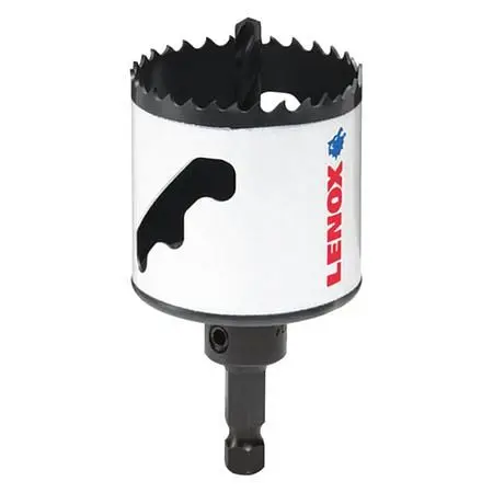 LENOX Bi-Metal Speed Slot Arbored Hole Saw T3, 2 1/16" 52 mm, 1772780