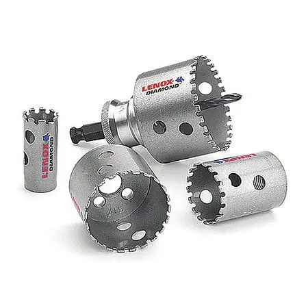 LENOX Diamond Grit, Holesaw 24Dg 1 1/2 38.1 mm, 1211824DGHS