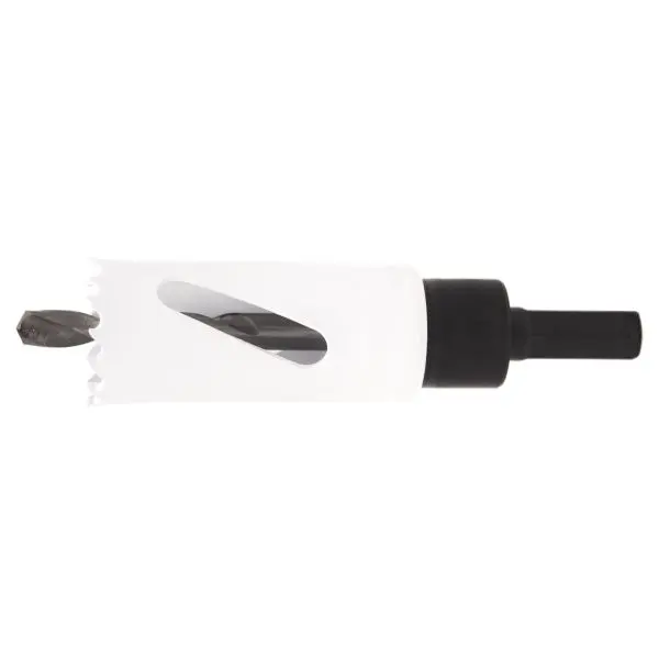 MIBRO User-Friendly 15/16-inch Bi-Metal Hole Saw Mandrel and Pilot Drill, 959361