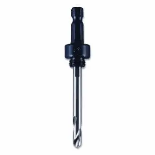 MK Morse Hole Saw Arbor, 7/16" Hex, 7/16" Arbor dia, 5/8"-18 Thread, Carbide Tipped Pilot Clevis Pinned Arb...
