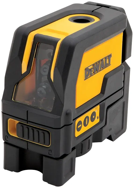 DEWALT DW0822 Laser, 50 ft, +/-3/16 at 50 ft Accuracy, 2-Beam, Cherry Laser