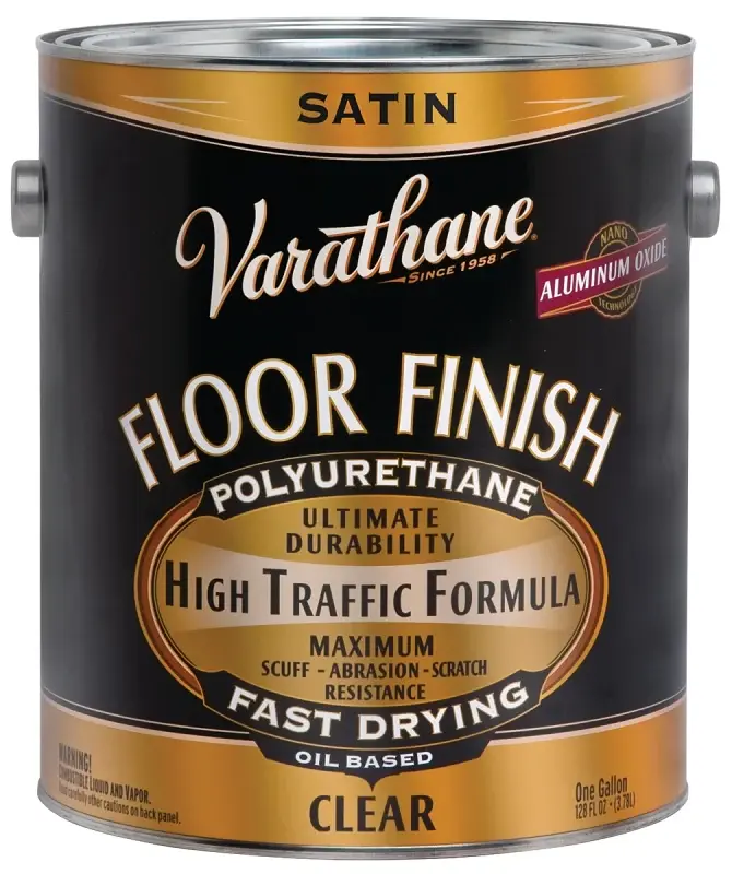 Varathane 130231 Floor Finish Paint, Liquid, Crystal Distinct, 1 gal, Can
