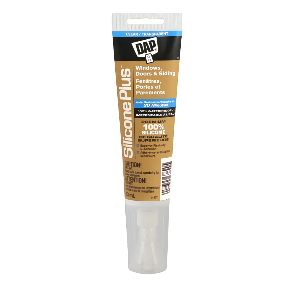 Clair Silicone Plus Window, Door and Siding, 83 ml