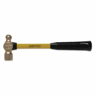 Ampco Hardened Securety Tools Engineers Ball Peen Hammers, 3/4 lb, 14 L, H-1FG Ampco Safety Tools