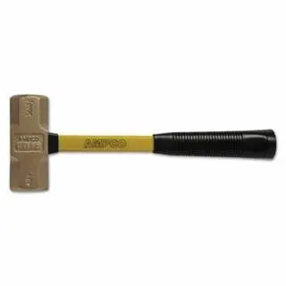 Ampco High-Strength Securety Tools Double Face Engineers Hammers, 1 3/4 lb, 14 L, H-14FG Ampco Safety Tools