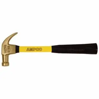 Ampco Snap-On Securety Tools Claw Ball Peen Hammers, 1 lb, 14 L, H-20FG, 702535880521 Ampco Safety Tools